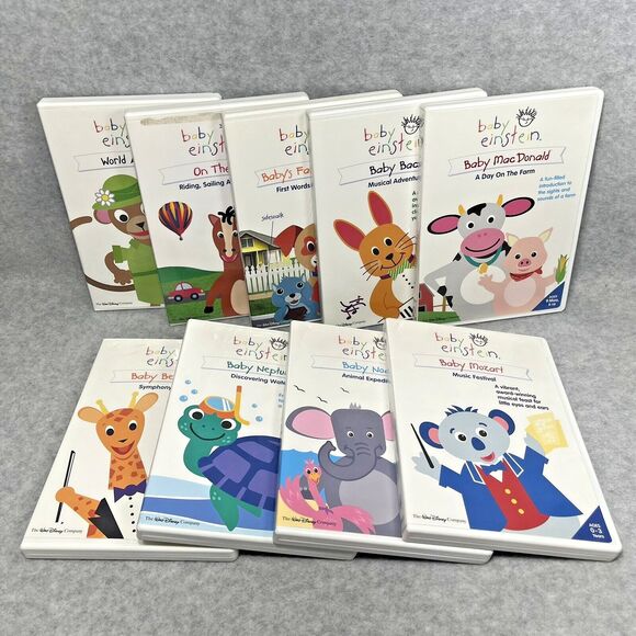 Baby Einstein DVD Disc Lot of 9 Collection Disney Educational - Picture 2 of 15